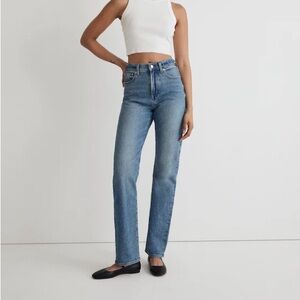 Madewell Tall 90s Straight Jeans